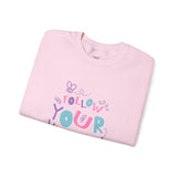 Follow Your Passion Sweatshirt, Cozy Unisex Crewneck