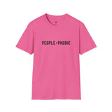 Unisex Softstyle T-Shirt - People Phobic Statement Tee
