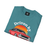 Driven by Purpose Retro Car Unisex Softstyle T-Shirt