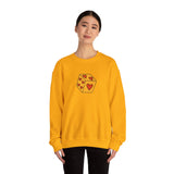 Heart Dice Crewneck Sweatshirt – Playful Unisex Sweatshirt
