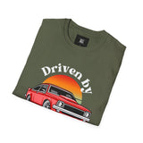 Driven by Purpose Retro Car Unisex Softstyle T-Shirt