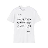 Unisex Softstyle T-Shirt - Mindful Design with Japanese Characters