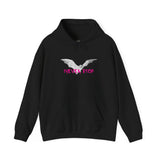 Never Stop Bat Graphic Hoodie - Unisex Heavy Blend™ Sweatshirt