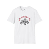 Real Men Don't Fold Graphic T-Shirt | Unisex Softstyle Tee