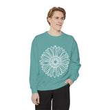 Flower Sweatshirt Long Sleeved