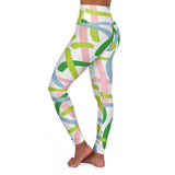 Colorful High Waisted Yoga Leggings - Comfortable & Trendy