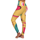 Vibrant High Waisted Yoga Leggings for Comfort and Style