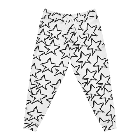 Star Print Athletic Joggers for Active Lifestyles