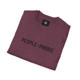 Unisex Softstyle T-Shirt - People Phobic Statement Tee