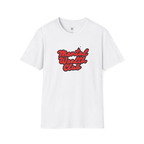 Mental Wealth Club Unisex Softstyle T-Shirt - Positive Vibes Apparel