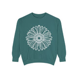 Flower Sweatshirt Long Sleeved