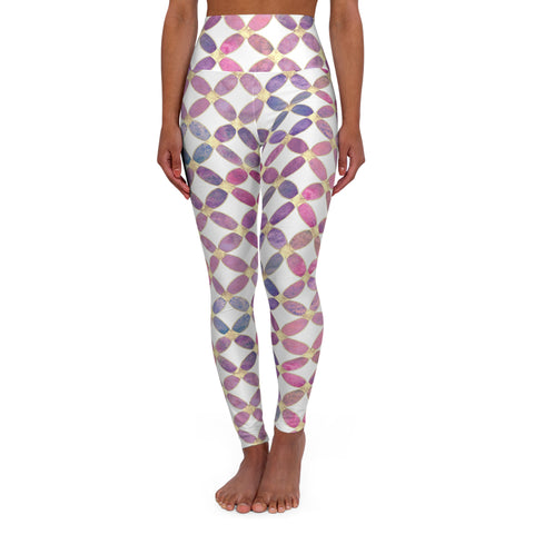 Colorful High Waisted Yoga Leggings - Comfort & Style