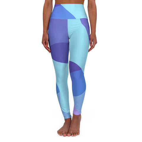 Vibrant High Waisted Yoga Leggings