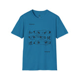 Unisex Softstyle T-Shirt - Mindful Design with Japanese Characters