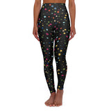 Colorful Star High Waisted Yoga Leggings | Comfortable Fitness Wear