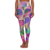 Vibrant High Waisted Yoga Leggings for Fitness & Style