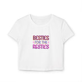 Besties for the Resties Women's Baby Tee - Cute & Comfy Friendship Top