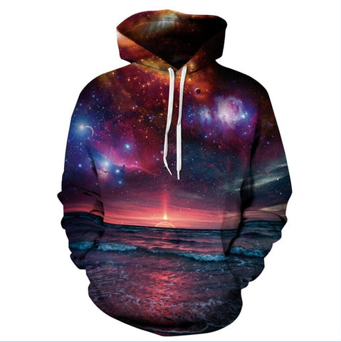 3D Galaxy Nebula Hoodies Sweatshirt
