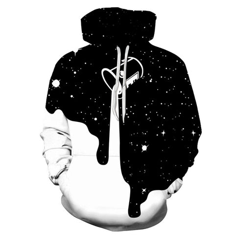 Milk Space Galaxy Sweatshirt Hoodies