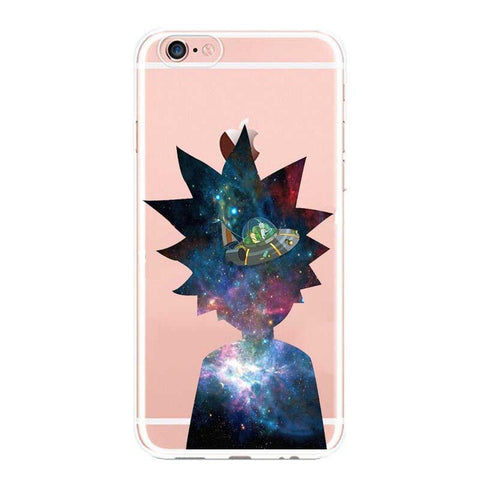 Rick and Morty Galaxy Clear Transplant Phone Cases